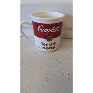 VINTAGE THERMO SERV CAMPBELL'S TOMATO SOUP PLASTIC CUP MUG WEST BEND